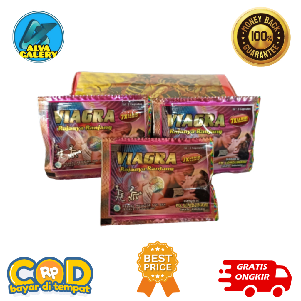 Viagra Rajanya Ranjang, Raja Ranjang Kapsul Original, Obat Kuat Pria Viagra