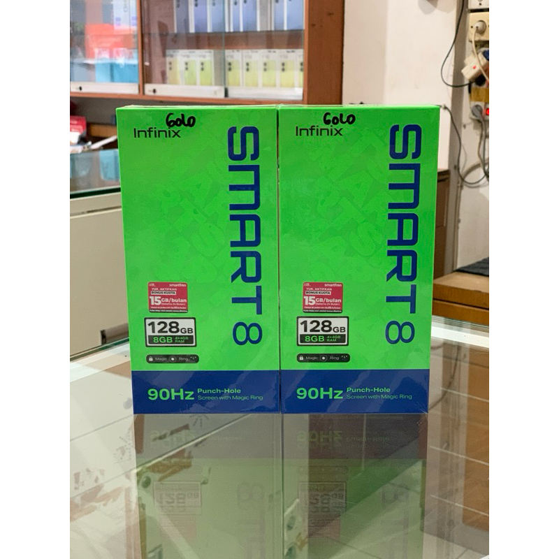 Infinix Smart 8 Ram4/128Gb Ram3/64gb Garansi Resmi