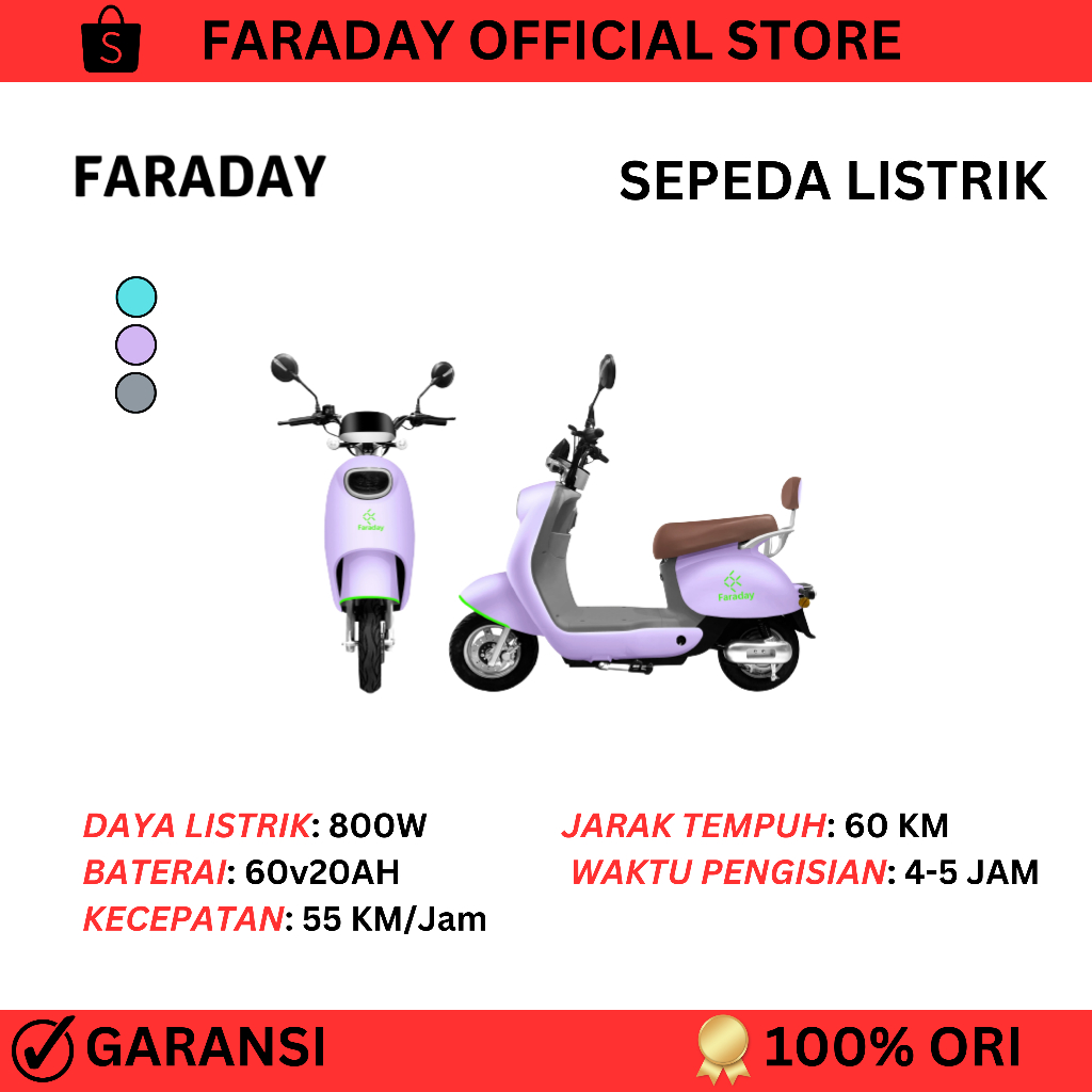 Sepeda Listrik Faraday FQ-46