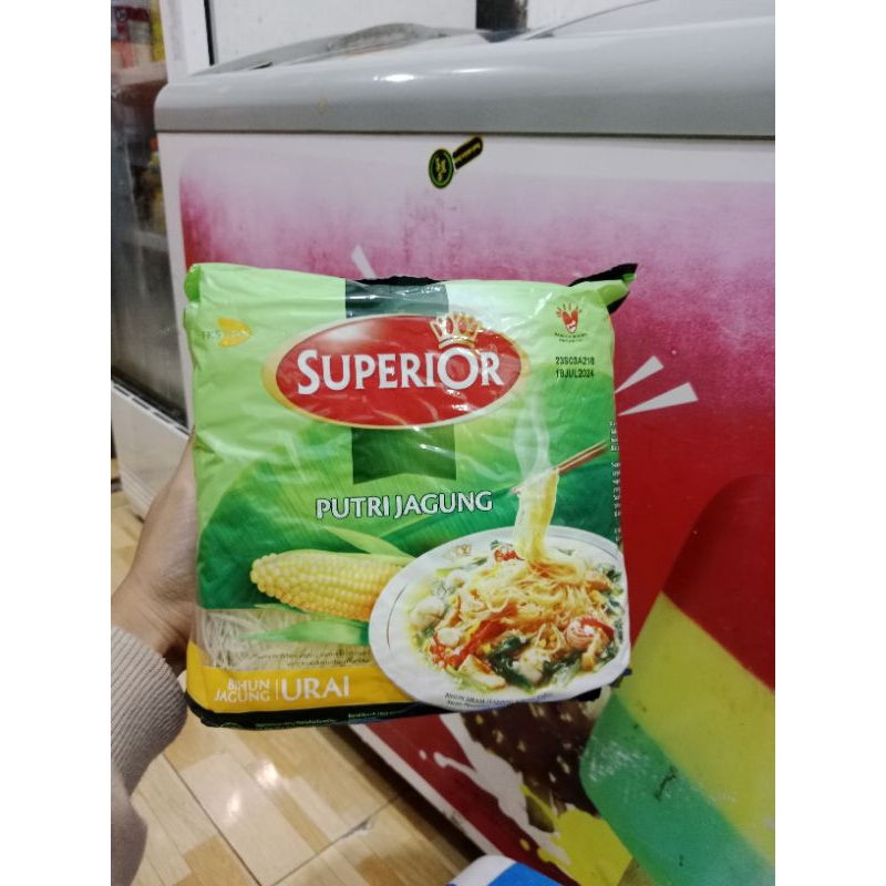 

Bihun Jagung Superior Urai / Putri Jagung Terjamin Berkualitas