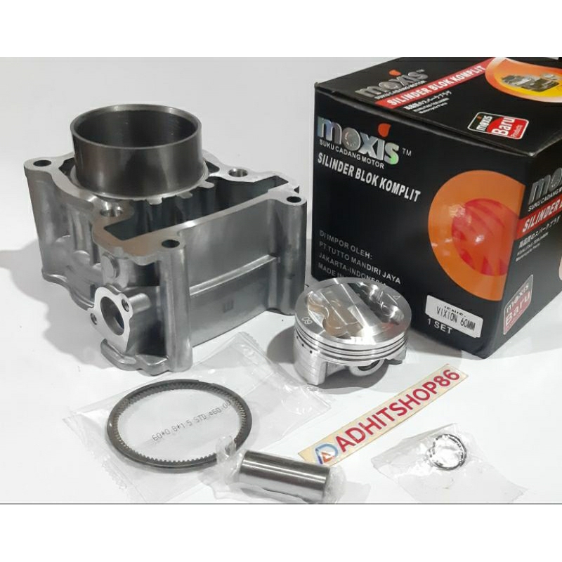 BLOK SEHER VIXION 60 JUPITER MX 60 MM BLOK SEHER BORE UP 60 JUPITER MX / VIXION R 15