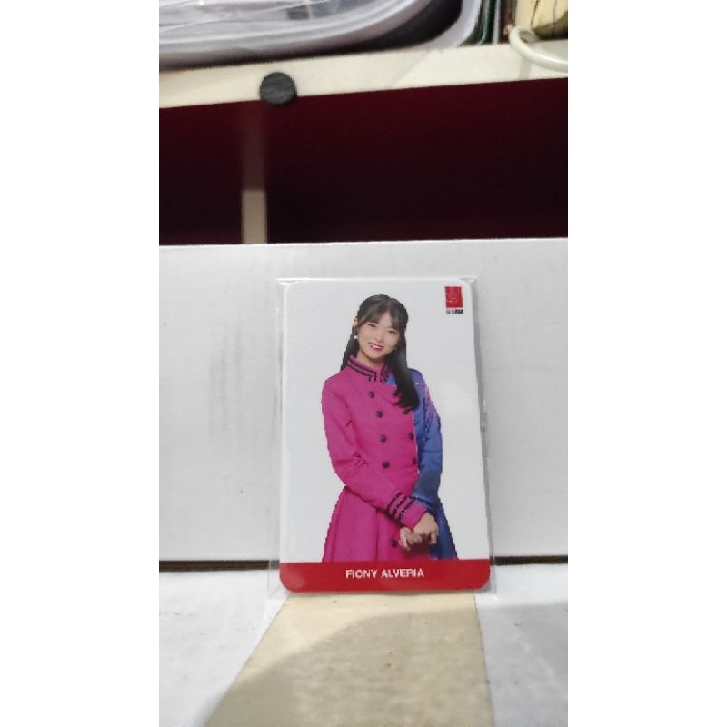 photocard jkt48 fiony nice to see you