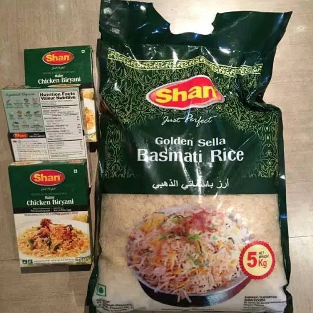 

[✥T98\] Promo ! Paket Beras basmati 1 kg+ 1 kotak bumbu(khas nasi beryani) Special