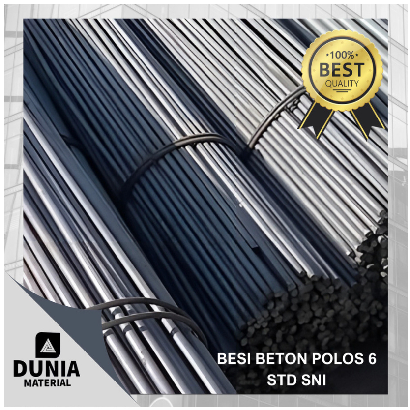 Besi Beton Polos 6 Mm STD SNI