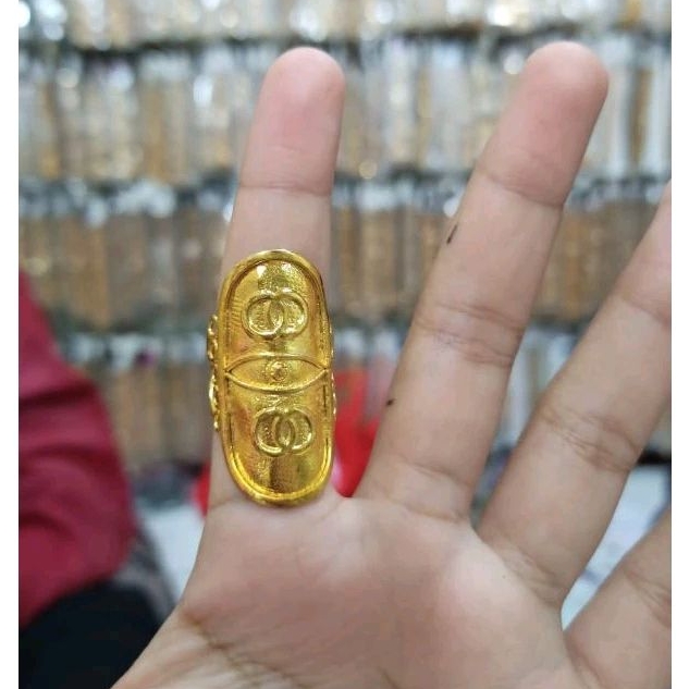 Cincin Sepuhan 1 suku Lapis Emas