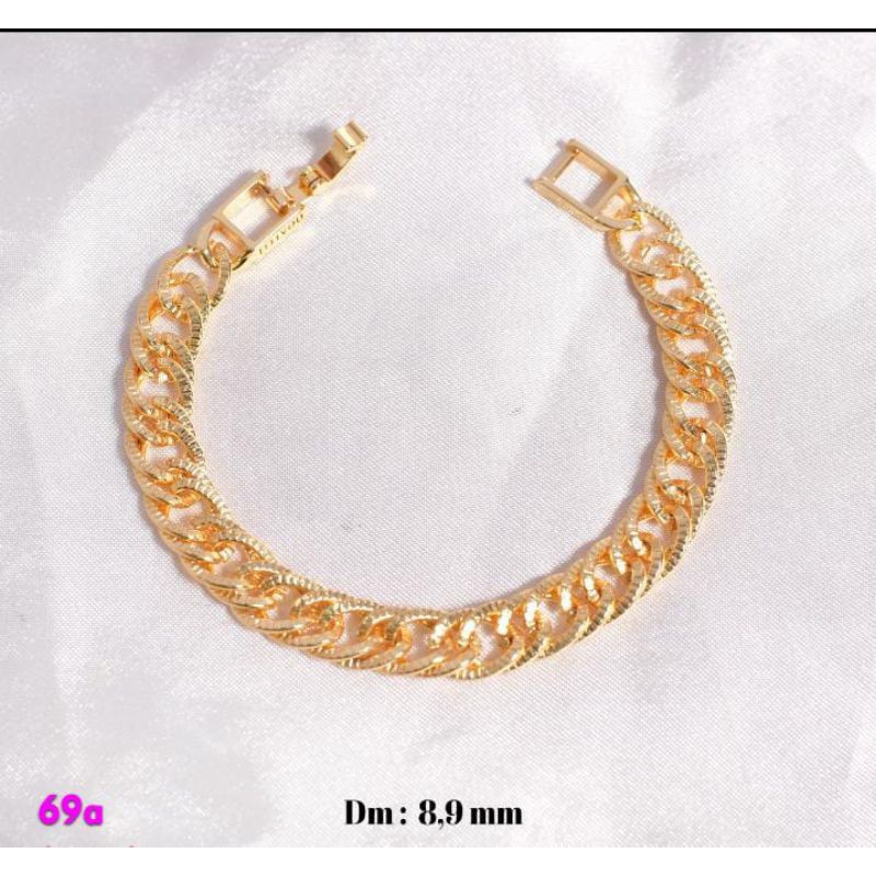 gelang rantai motif pasir