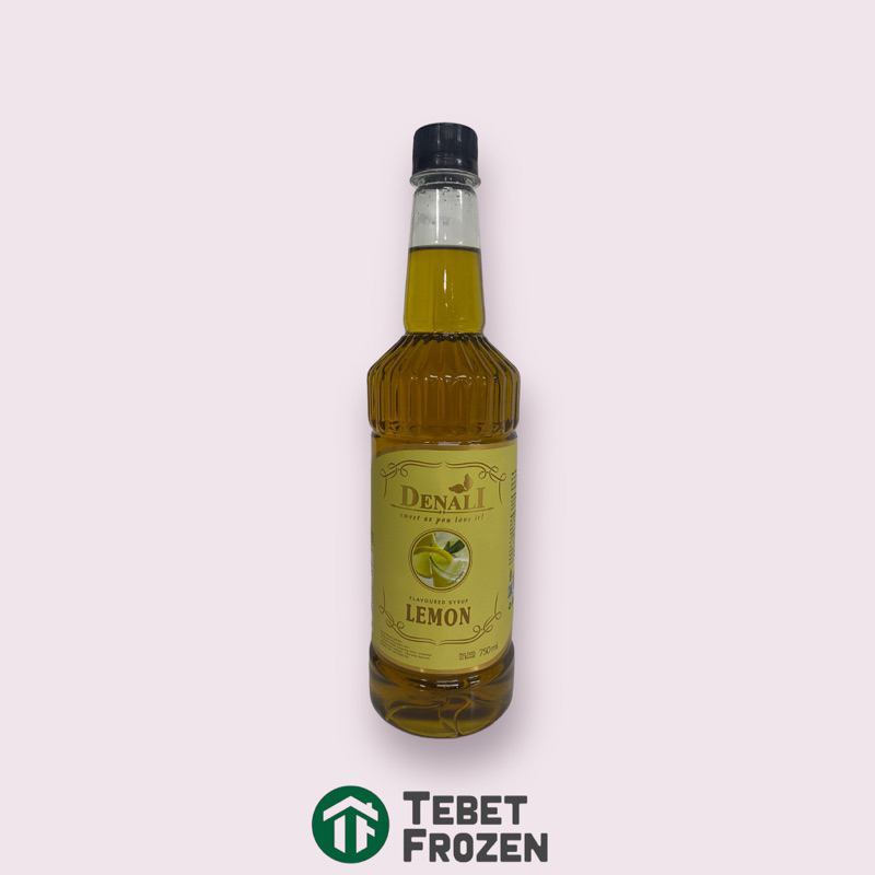 

DENALI LEMON SYRUP 750ML - TEBET FROZEN