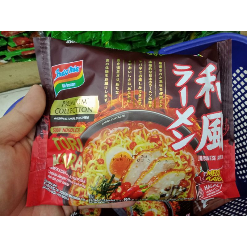 

Indomie Tori Kara Ramen Kuah Rasa Ayam Pedas 89gr