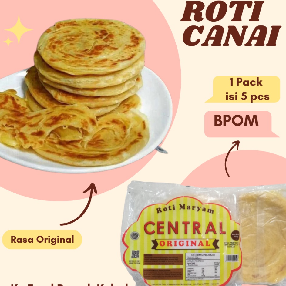 

Bestseller Roti Maryam / Roti Cane / Canai