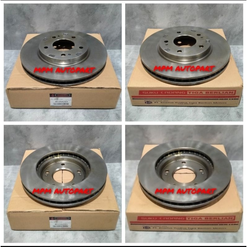 aisyahbilee - piringan rem cakram disc brake depan xpander all new livina original - piringan cakram