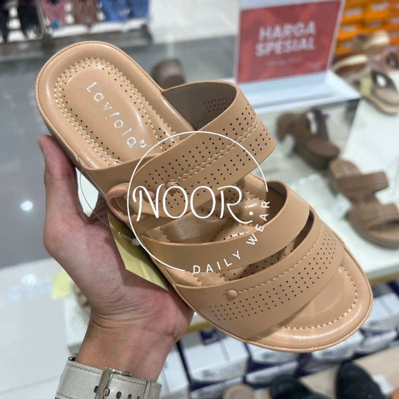 LAVIOLA Sandal Wedges 3 Tali 36-40