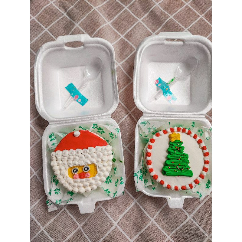 

christmas bento cake / Kue natal/ Hampers Natal