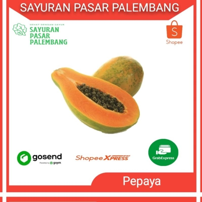 

Buah Pepaya 1 Buah - Sayuran Pasar Palembang