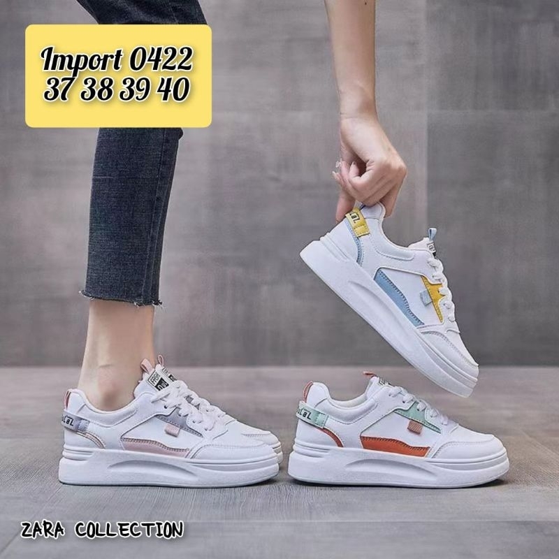 Sneakers Import Wanita bahan sintetis original by Zara Collection