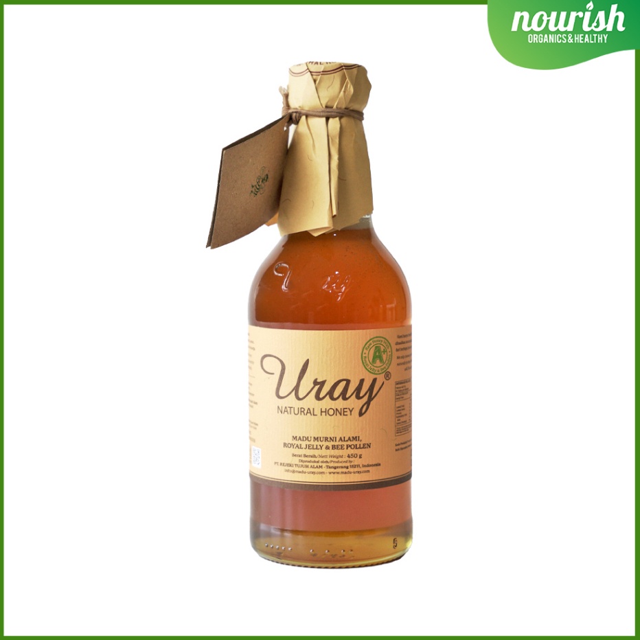 

Terbaru Madu Uray 450 gram (Madu Lebah Hutan / 100% Raw Natural Honey)