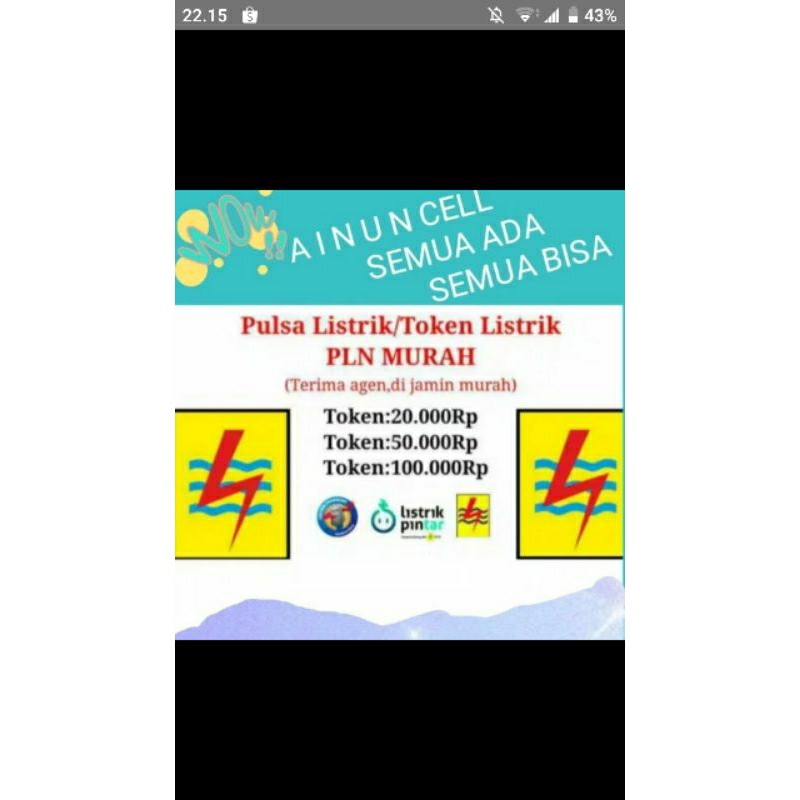 pulsa token listrik