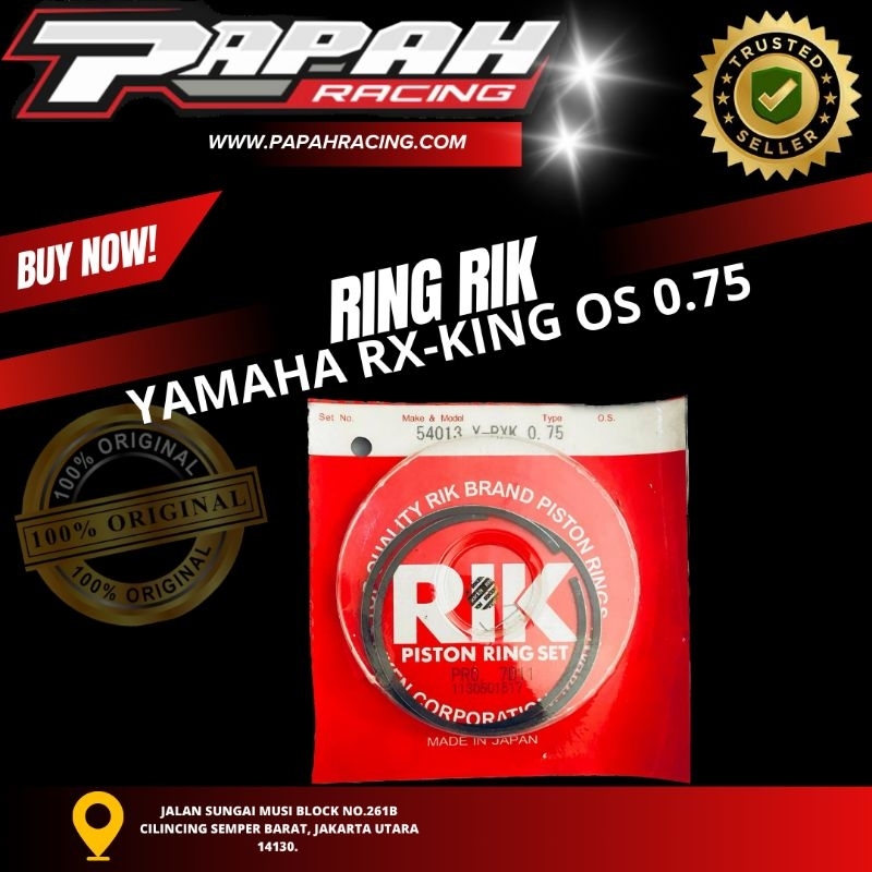 ring piston rx king os 25 50 75 200
