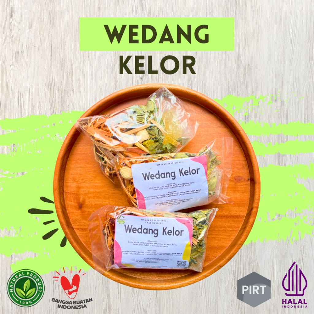 

Wedang KELOR Rempah Tradisional Jawa Gula Batu Original