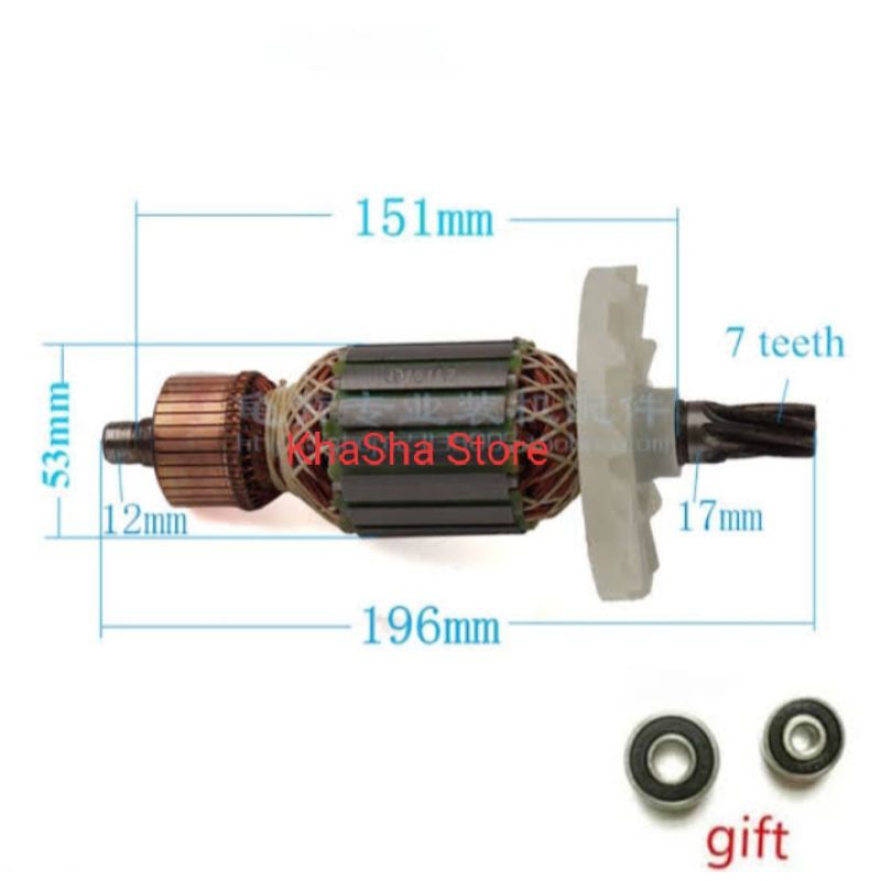 Armature HBM650 HBM 650 Bitec