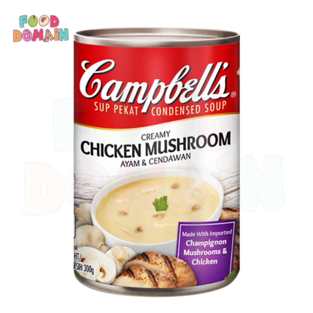 

CAMPBELLS CHICKEN MUSHROOM 300GR