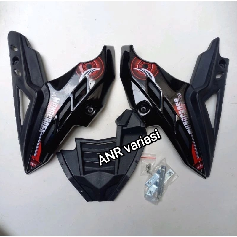 TUTUP MESIN BYSON / COVER ENGINE YAMAHA BYSON KARBU