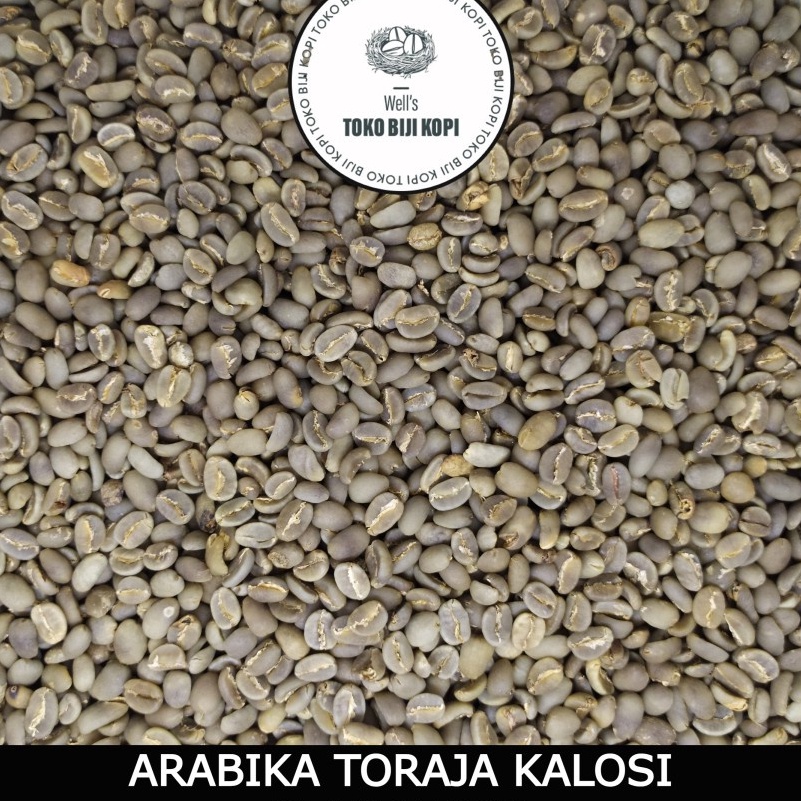 

Terupdate GREEN BEAN KOPI MENTAH ARABIKA TORAJA KALOSI SEMI WASH GRADE 1 - 1KG