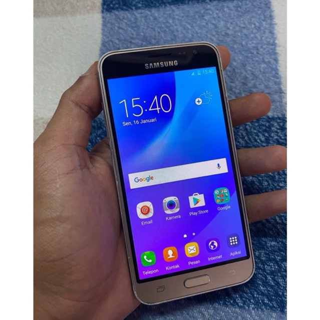 SAMSUNG GALAXY J3 2016 4G LTE SUPER AMOLED HANDPHONE ANDROID SECOND MURAH