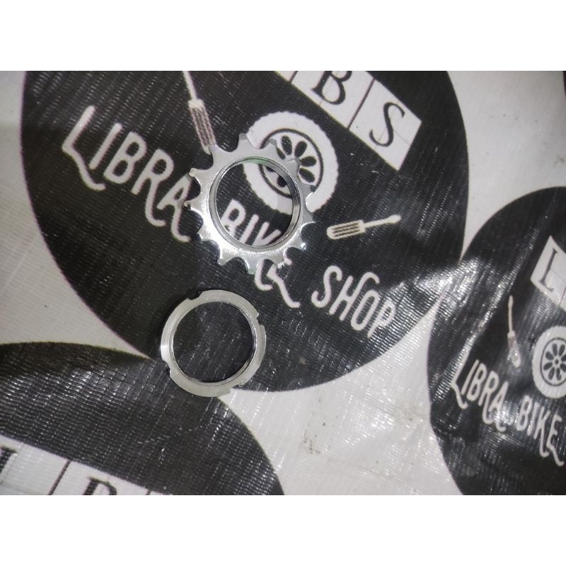 COG RNA BASIC 13T FIXIE DOLTRAP FIXED GEAR INCLUDE LOCK RING CHROME