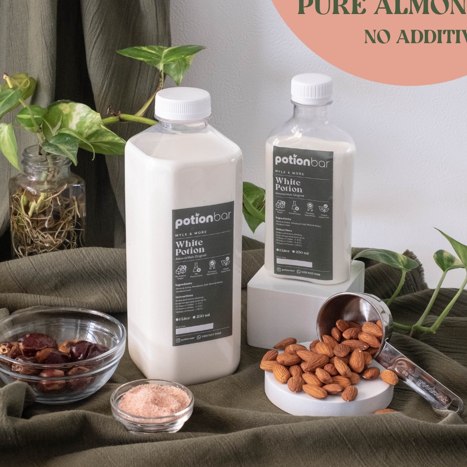 

Terlaku. Pure Almond Milk - ASI Booster - 250, 500, & 1000mL