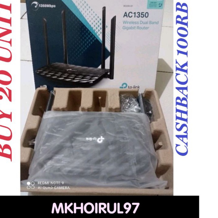 Terlaku. TP-LINK-AC1350_Wirelles Dual Band Gigabit