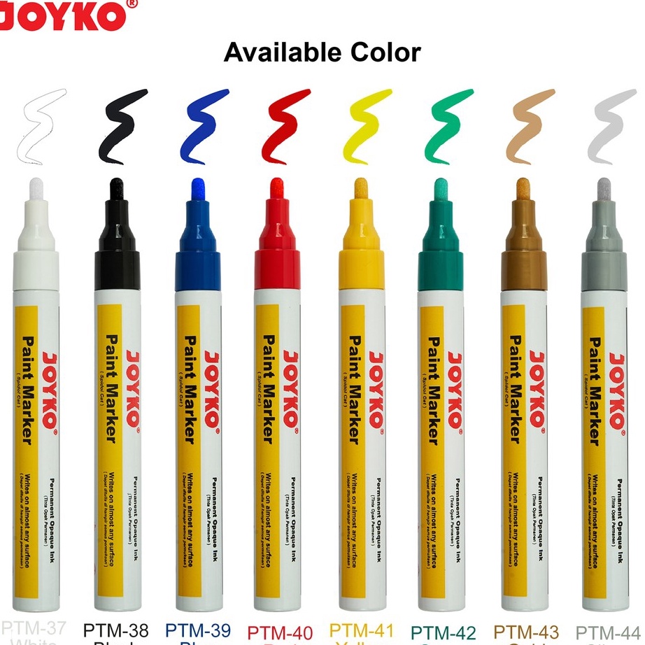 

Terupdate Joyko Paint Marker Color Spidol Cat Permanen Warna Murah