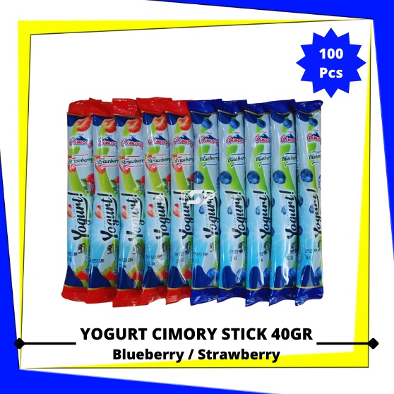 

Promo Yogurt Cimory Thick & Creamy Stick Varian Rasa 40gr x 100 pcs (1 karton)