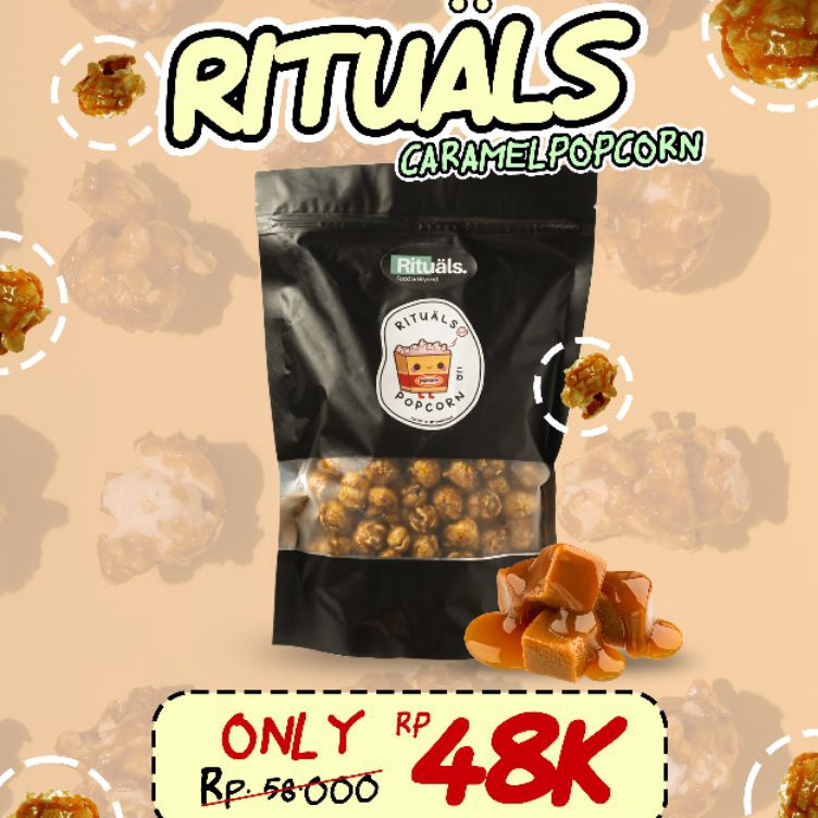 

Best Product Rituals Popcorn Caramel Large - Homemade by Willy Kun