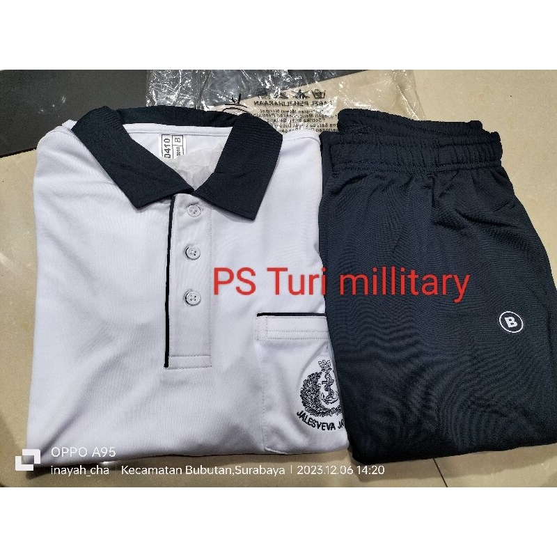 BAJU OLAH RAGA TNI AL ORI/ SETELAN PORAL OR TERBARUI