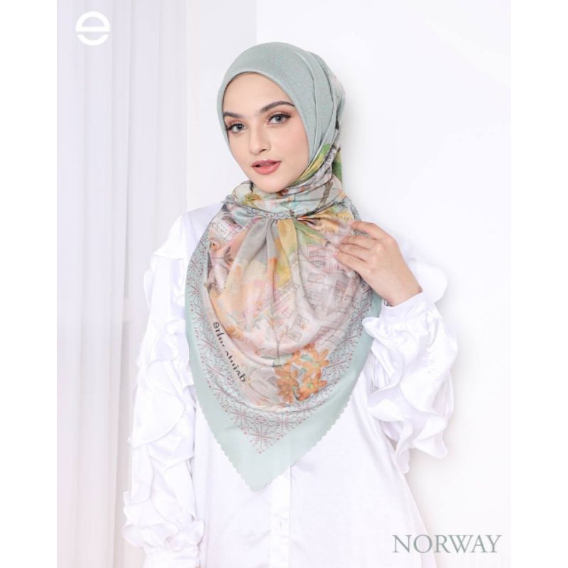 Signature Fomhar by Ethica | Hijab Segi Empat Premium | Hijab Segi Empat Elegant | Hijab Segi Empat 