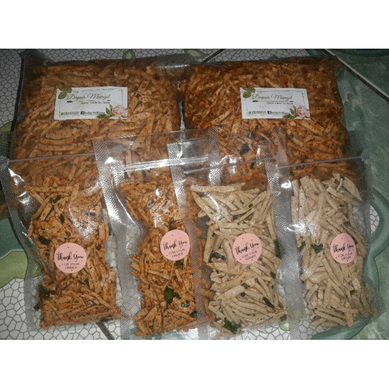 

BASRENG DAUN JERUK KEMASAN 100 GRAM ORIGINAL/PEDAS