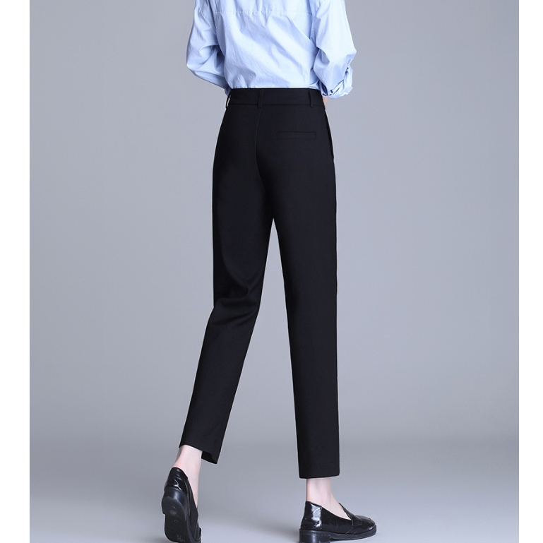 Celana Kerja formal zipper slimfit celana kerja wanita skinny