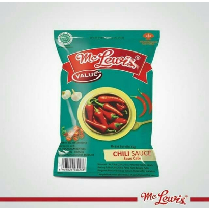 

Mc Lewis Chili Sauce (Saus Sambal) 500Gr