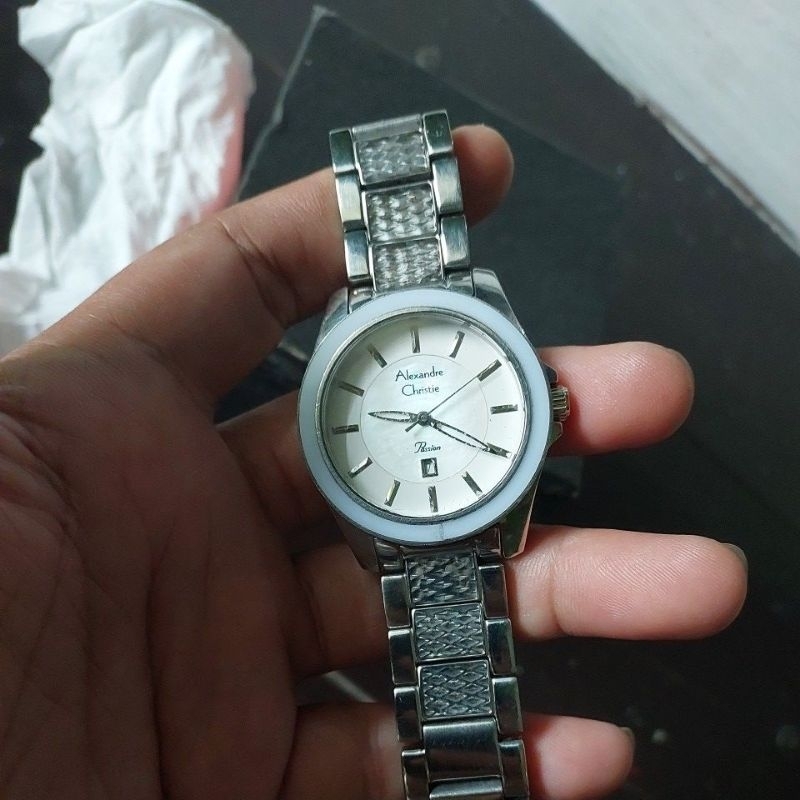 jam tangan cewek original AC Alexandre Cristie preloved second bekas