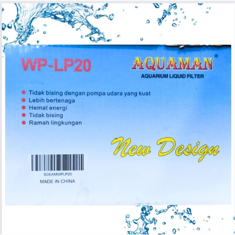 AQUAMAN WP LP 20 Airpump Aerator Udara Pompa udara oksigen kolam