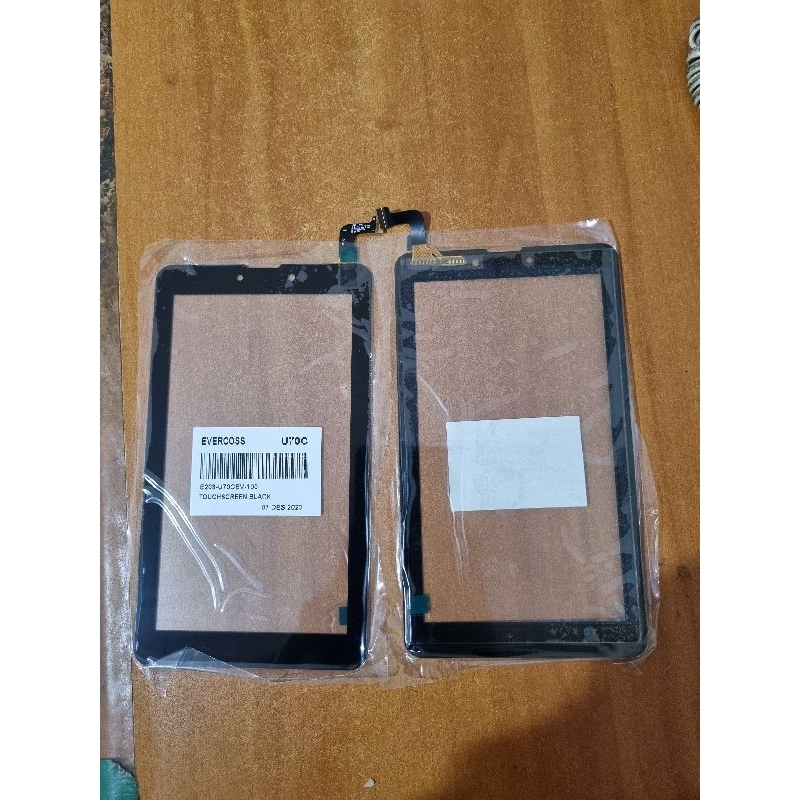 Touchscreen Evercoss Bravo Tab U70C/U70C Plus original