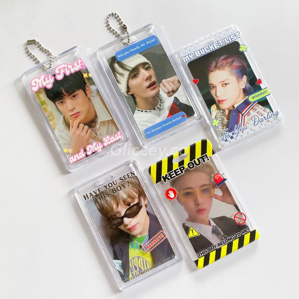 

ACRYLIC PHOTOCARD HOLDER TRANSPARAN CLEAR || CAHOL TRANSPARANT