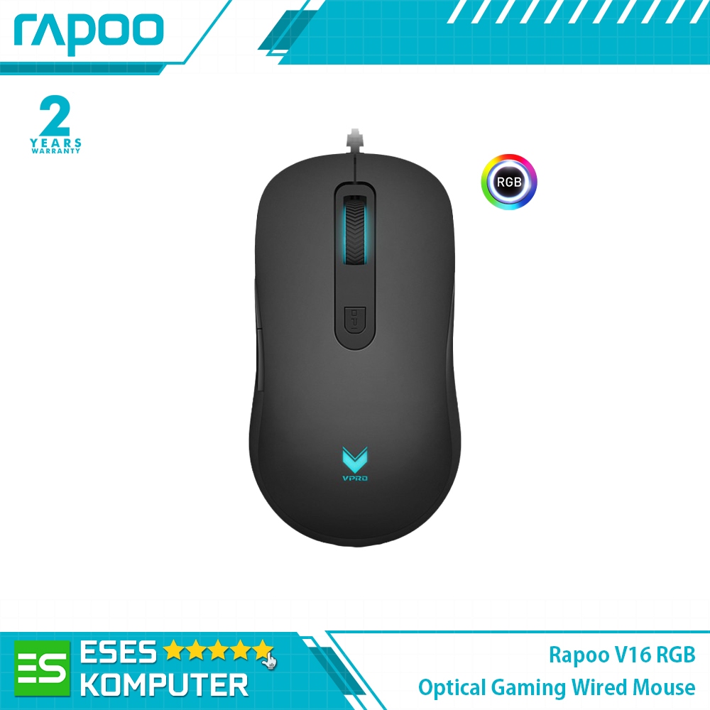 Mouse RAPOO V16 RGB | Optical Mouse Gaming