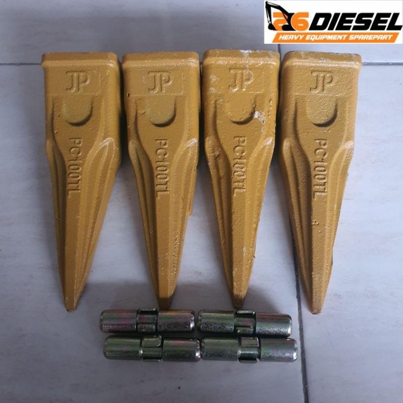 Kuku bucket excavator Pc 75 Pc 78 Tooth bucket excavator Tipe Tiger Long