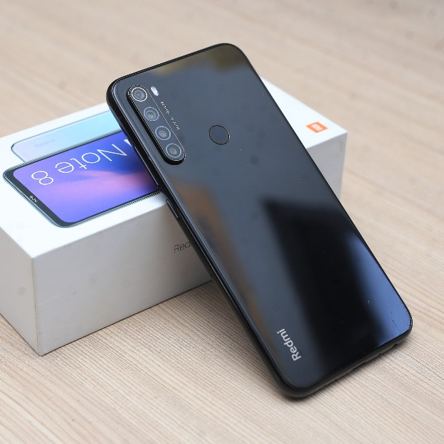 Hp Xiaomi Redmi Note 8 RAM 4GB / 64GB Original Bergaransi -Hitam