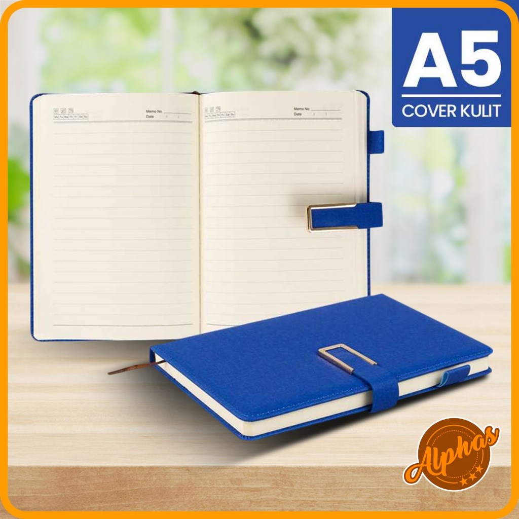 

Buku Catatan Kerja Cover Kulit Kertas A5