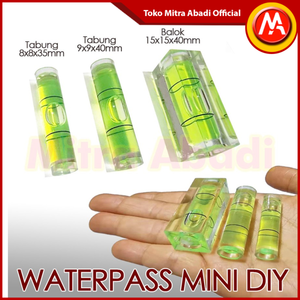 Waterpass Mini DIY Alat Ukur Presisi Tinggi