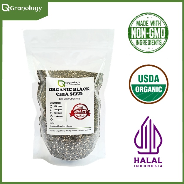 

Terb4ruy Organic Chia Seed Peru (500 gram) by Granology Terlarisss