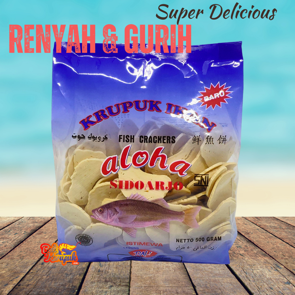 

Aloha Kerupuk Ikan Tenggiri Istimewa 500g