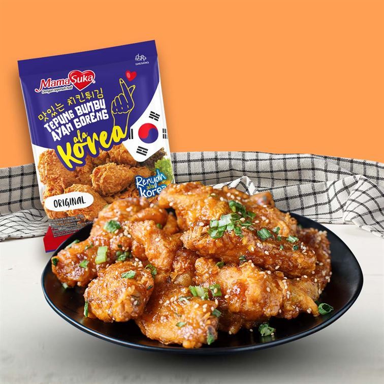 

Mamasuka - Tepung Ayam Goreng Ala Korea Original 170gr